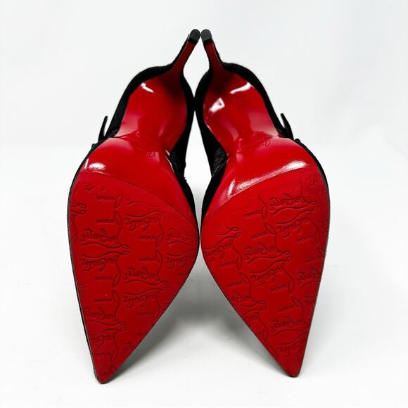 Christian Louboutin Boteboot Suede Ankle Boots 38 - Picture 4 of 12